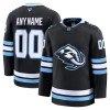 Miesten Pelipaita Custom Utah Hockey Club 2025-26 Fanatics Premium Koti Musta